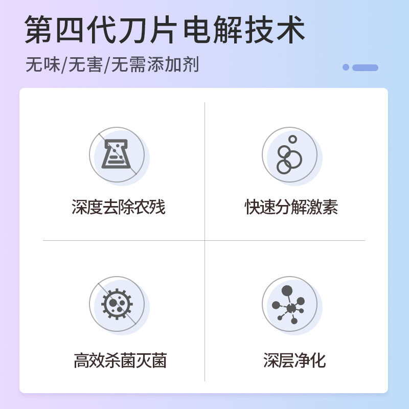 大宇(DAEWOO)洗菜机家用果蔬清洗机全自动蔬菜水果鱼肉虾净食机食材净化机去农残 QX4