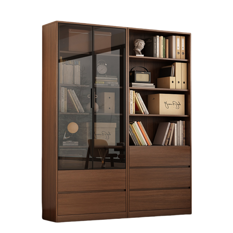 铭思达书柜B款台高清大图