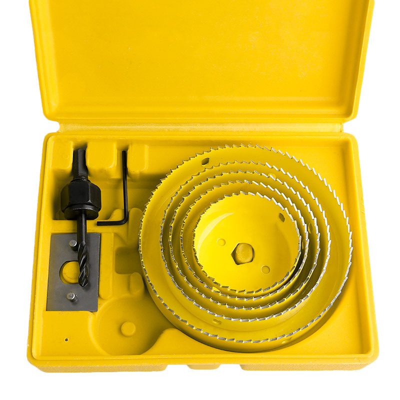 木工开孔器套装多功能石膏板万用塑料打孔能双金属筒灯钻头扩孔器