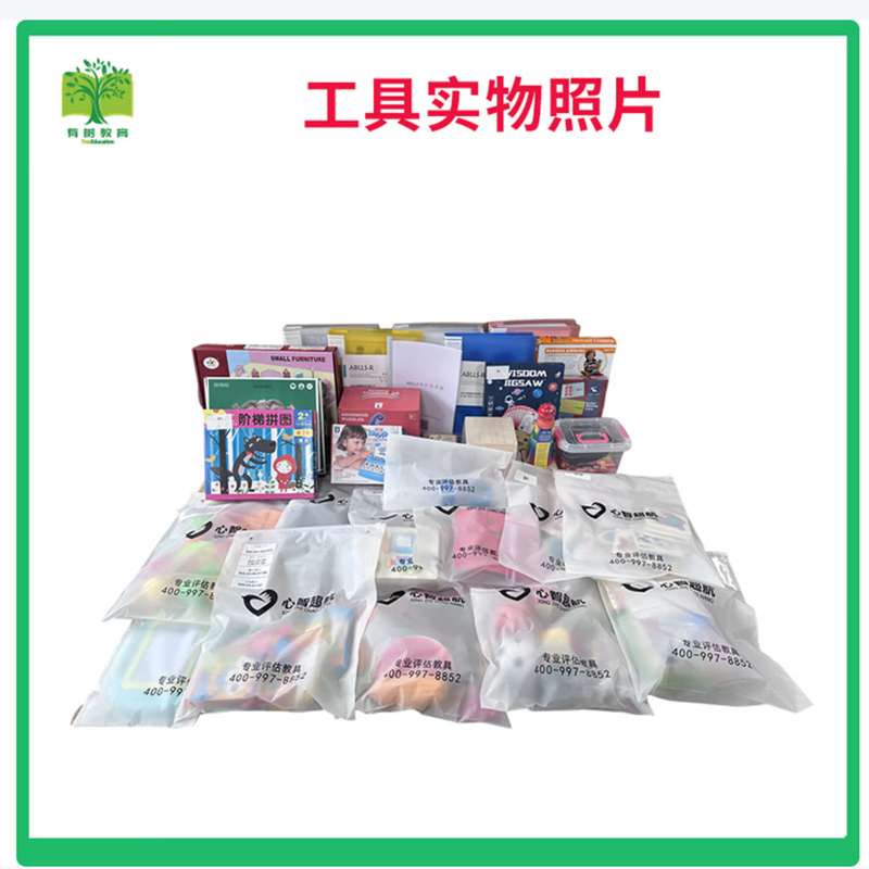 有树 YSXL-ABL01 ABLLS-R基本语言和学习技能评估减压工具箱早教教具高清大图