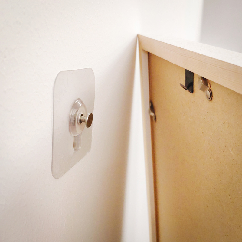 敬平相框挂钩挂墙贴瓷砖免打孔无痕钉粘钩强力粘贴婚纱照专用隐形挂画