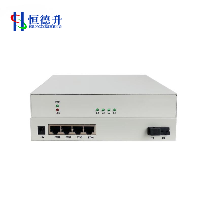恒德升 运动/户外配件 4独立网光纤收发器光口FC 20KM HDS-A059SBH600-OPT4FE-20高清大图