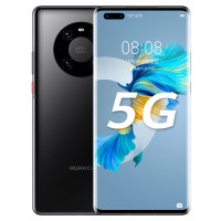 华为(HUAWEI)华为Mate 40 Pro 5G 全网通 8GB+512GB 亮黑色 5nm麒麟9000旗舰芯片 移动联通电信5G智能拍照游戏手机 华为mate40pro5g版