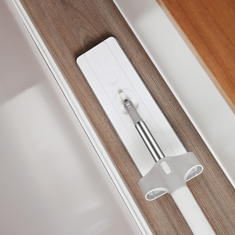 美丽雅maryya平板拖超细纤维拖把头不锈钢耐用设计国产平板拖把高清大图