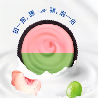 奥利奥夹心饼干(水晶葡萄味+水蜜桃味)97g*3盒 独立包装儿童早餐