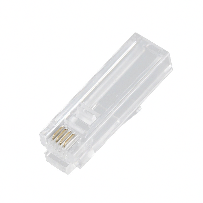 百晟长恒BSCH-A58 六类金属屏蔽镀金8芯 网络水晶头 50.00 个/包 (计价单位：包) 透明