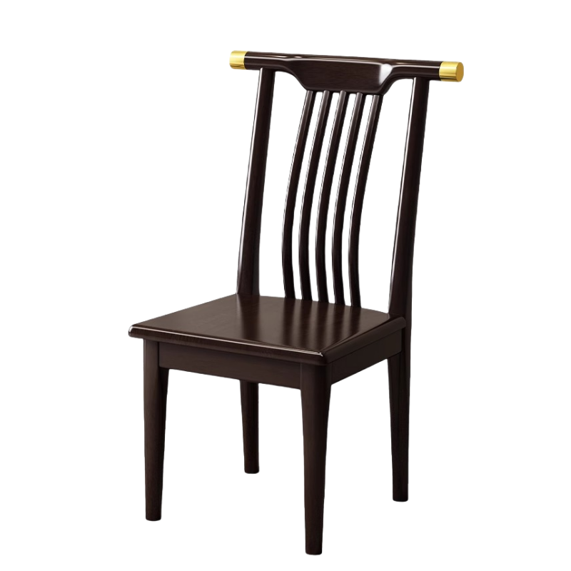 铭思达餐椅实木把高清大图