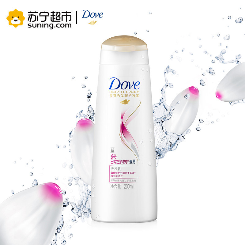 多芬(Dove)日常滋养修护(去屑)洗发乳200ml[联合利华]