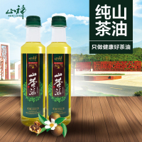 山神 山茶油食用油压榨山茶油500ml*1瓶