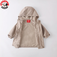 史努比(SNOOPY)童装儿童脱卸羽绒服女中小童宝宝加厚素色洋气时尚保暖羽绒服AJ018
