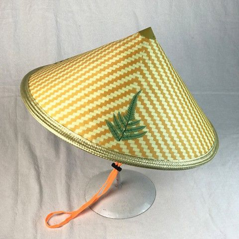 超大防风防雨田园男女女式大号大沿帽竹编斗笠帽农民竹帽子太阳帽m