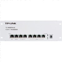 TP-LINK家用百兆路由器多媒体弱电箱模块POE交换机AC一体化无线面板吸顶式AP管理无缝漫游TL-R488PM-AC