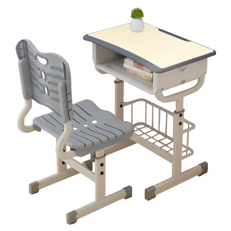 鑫金虎 培训班课桌椅写字台单人学习桌家用高清大图