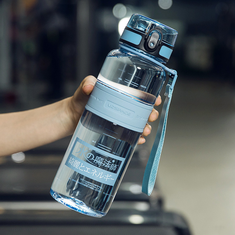 容量男运动水杯烘焙精灵健身房便携杯子女夏天户5038玉藤青2000ml特大