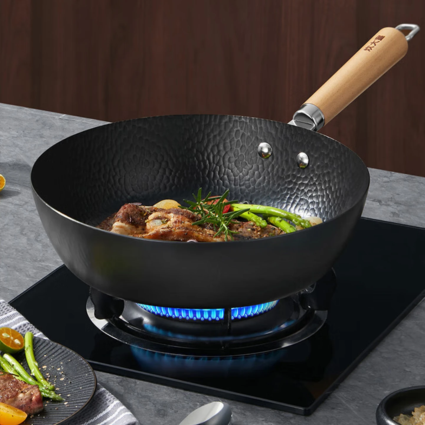 炊大皇(COOKER KING)家和盛宴单炒锅CDH-GTD215高清大图