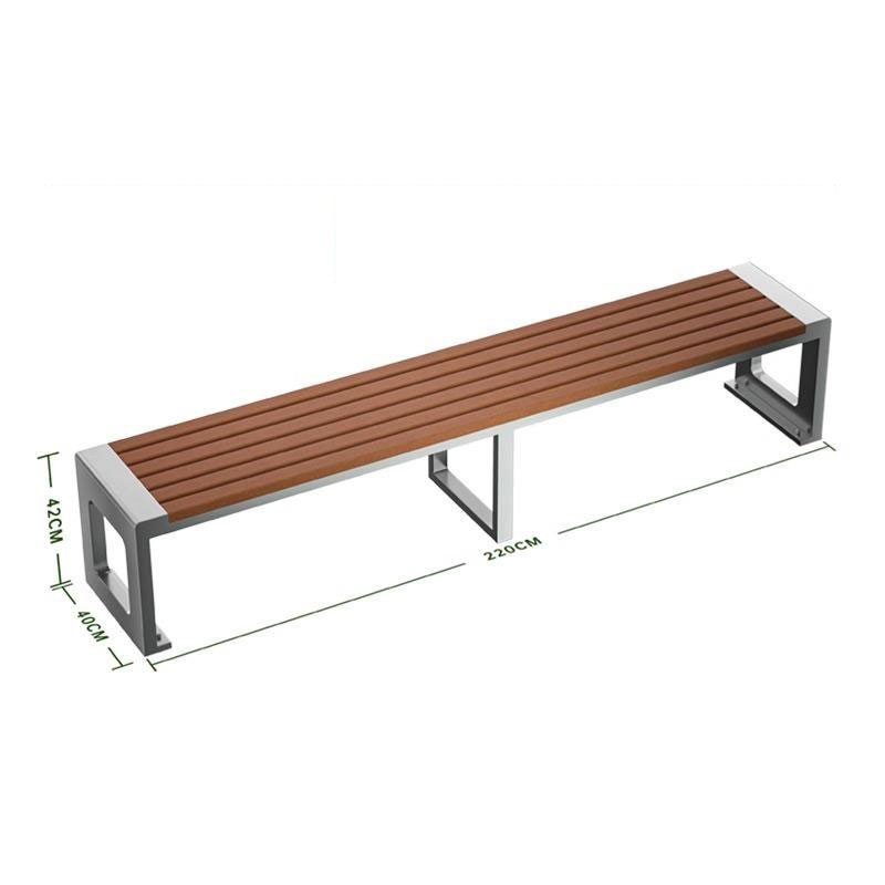 豫众诺 公园椅 220cm 把高清大图