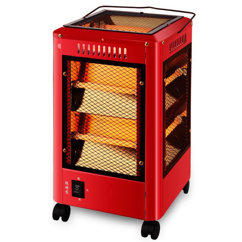 五面取暖器家用办公室节能迷你小型烤火炉烧烤型取暖炉