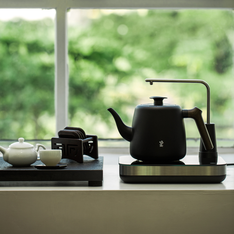 鸣盏全自动上水煮茶器家用办公室多功能电茶炉花茶烧水养生壶小型MZ-035