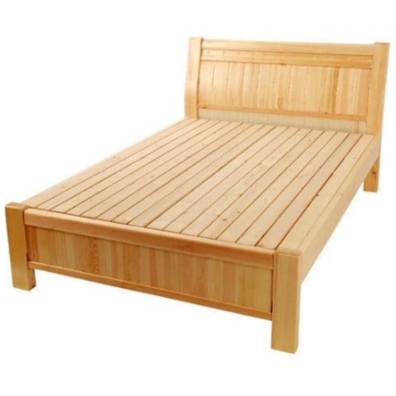 琥臻 1.2米实木板床