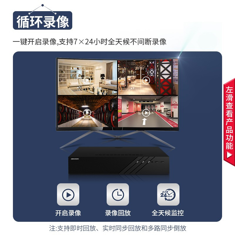 海康威视 8832N-R8 监控系统