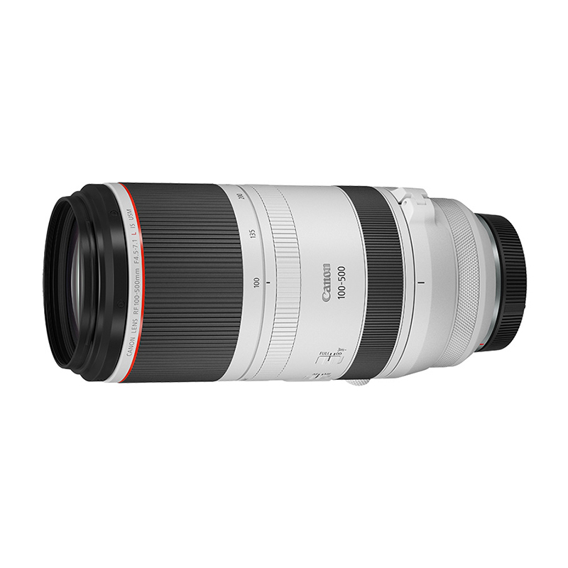 佳能(Canon)RF100-500mm F4.5-7.1 L IS USM 超远变焦镜头 RF全画幅微单专用
