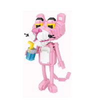 俐智loz小颗粒积木 微钻拼插玩具 微型益智拼装6-14岁以上成人创意礼物俐智俐智9785粉红豹