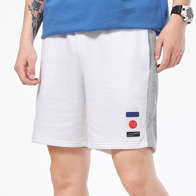 PUMA彪马短裤男裤2021夏季新款训练运动裤透气休闲五分裤531085