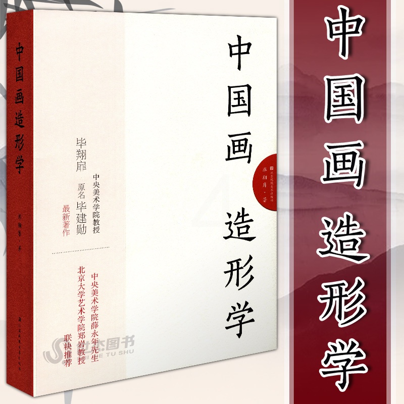 [正版] 中国画造形学 毕翔扉 著 艺术理论中国古代画论以及传统经典文献书籍 江苏美术高清大图