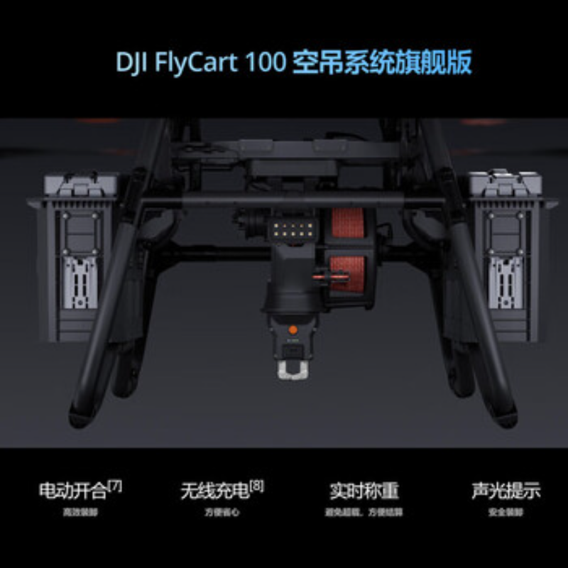 大疆创新(DJI) 专业级空吊运载机FlyCart 100 空吊系统旗舰充电器版高清大图
