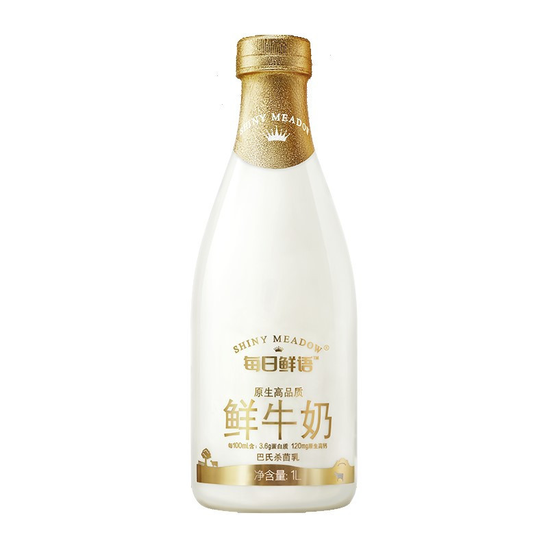 蒙牛每日鲜语鲜牛奶pet瓶1l