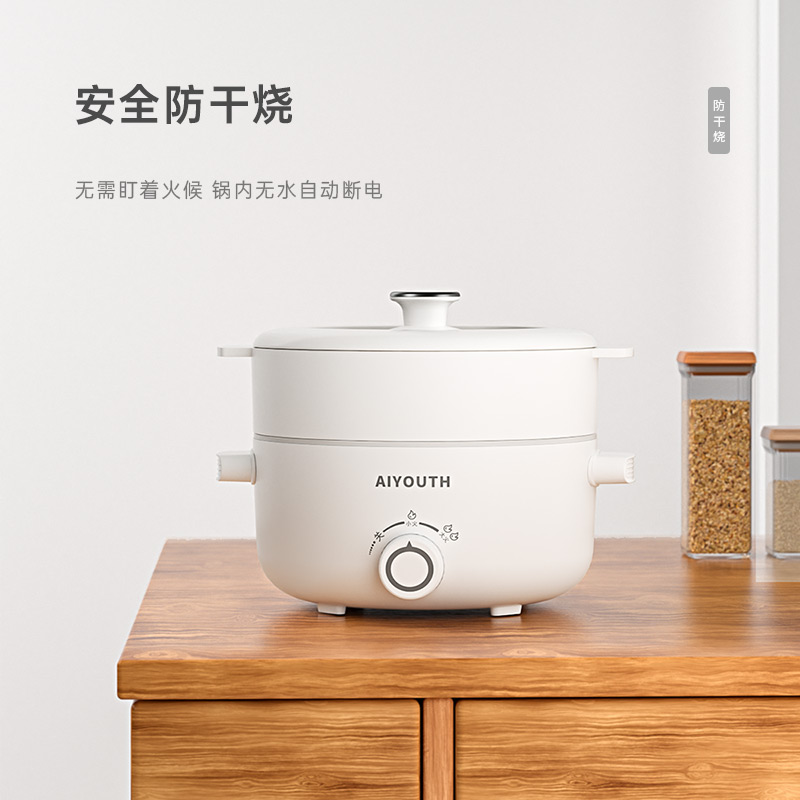 艾青春(AIYOUth)3L液体加热器(电火锅)AI-HG309白色高清大图