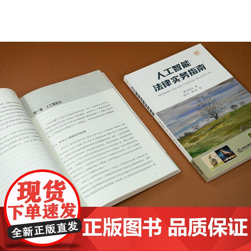 人工智能法律实务指南 狄乐达 法律出版社 正版图书高清大图