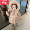 可莉允女童棉衣2022新款秋冬一岁宝宝冬装棉服洋气时髦儿童冬季棉袄外套