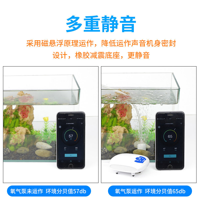车载冲养鱼缸充电氧气泵无电增氧泵供氧器两用打养机鱼用小型户外高清大图