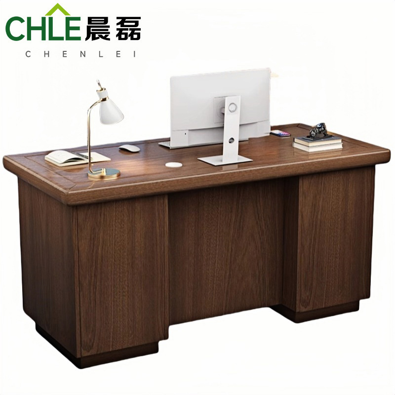 晨磊 单人办公桌 1.4m 张高清大图