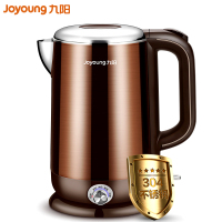 九阳(Joyoung)K17-W6 电热水壶 304食品级不锈钢 家用控温烧开水煲