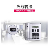 摩托罗拉(MOTOROLA) CT310C 电话机座机固定电话 办公家用 免电池 有绳 大屏幕(银色)