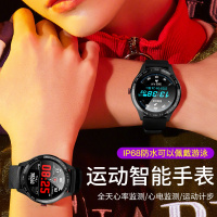 微穿戴L9抖音智能手表男女学生防水圆屏老人测心率血压心电图监测通话运动手环华为圆形电子手表智能多功能同款同款
