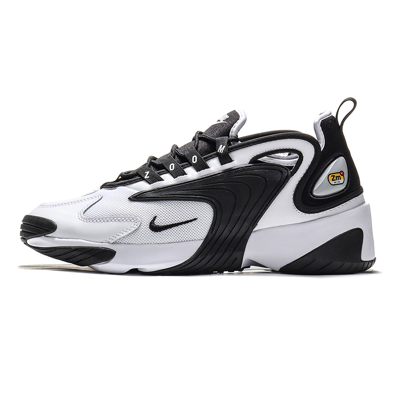 NIKE男鞋休闲鞋2019新款ZOOM 2K潮流复古熊猫老爹运动鞋AO0269
