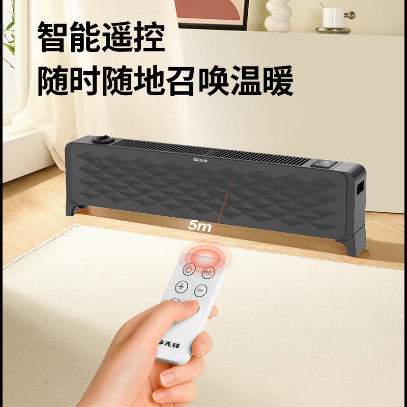 先锋踢脚线取暖器HD2332RD-22R图片