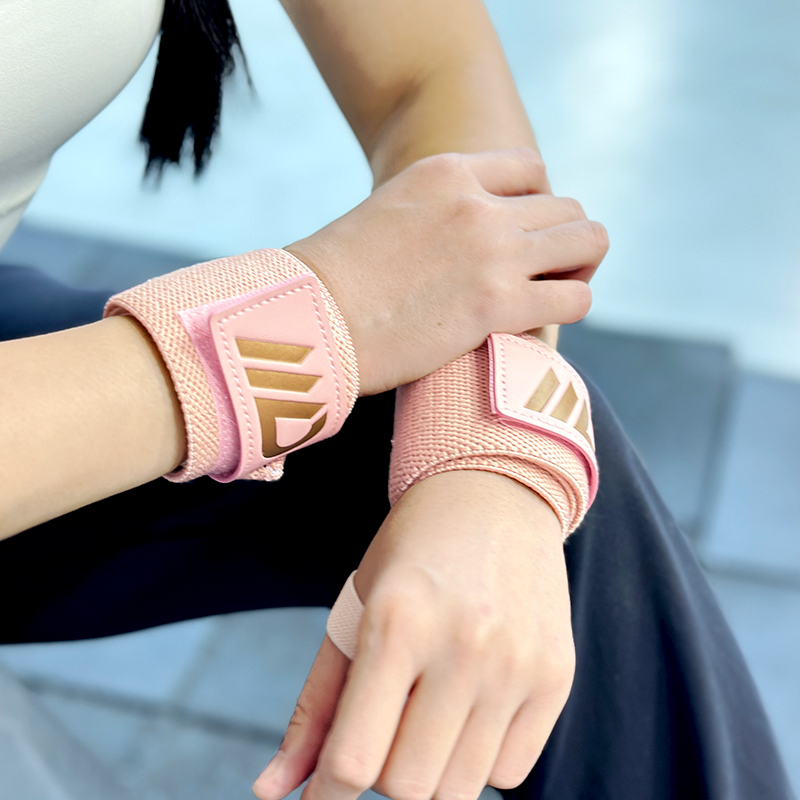 健身护腕弹力训练健身保护防扭 伤绷带运动助力带皮标护腕/肌肉公爵4208高清大图