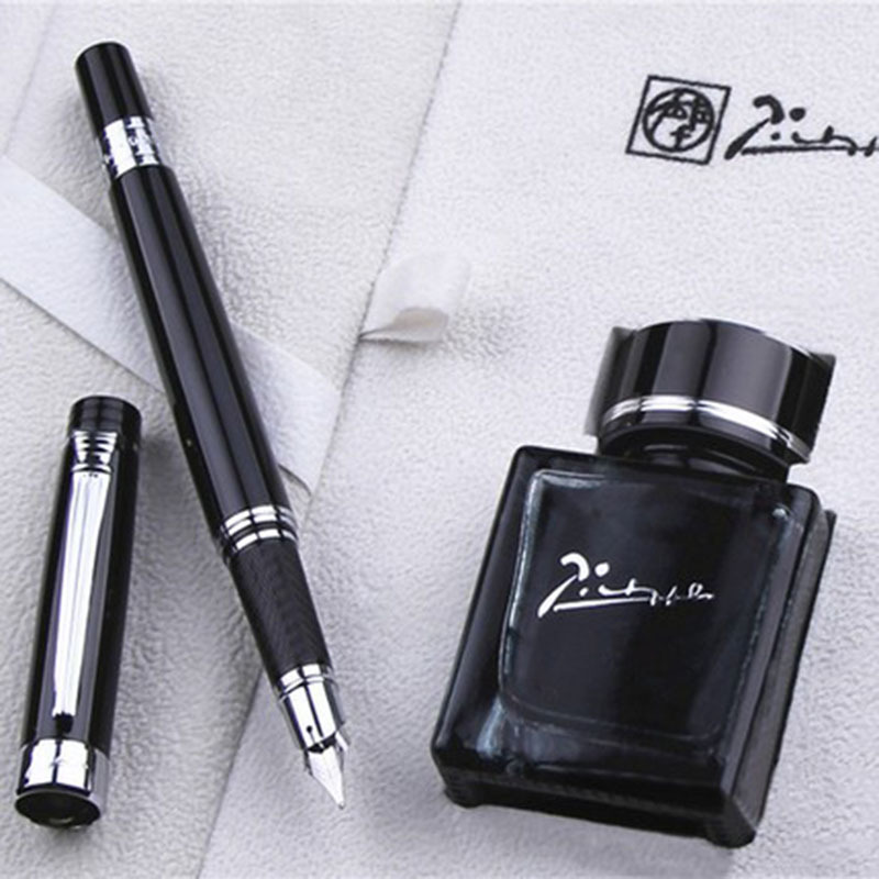 毕加索(Pimio) PS-5505订制钢笔礼盒装企业定制免费刻字签字笔商务礼品礼盒装