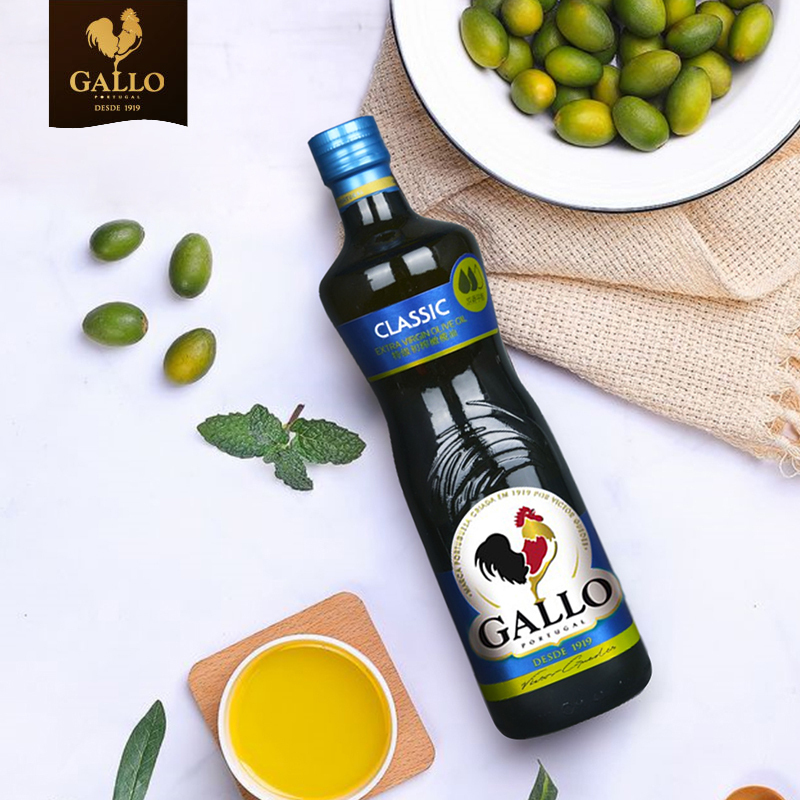 橄露 GALLO 葡萄牙原装进口经典特级初榨橄榄油500ml 食用油高清大图