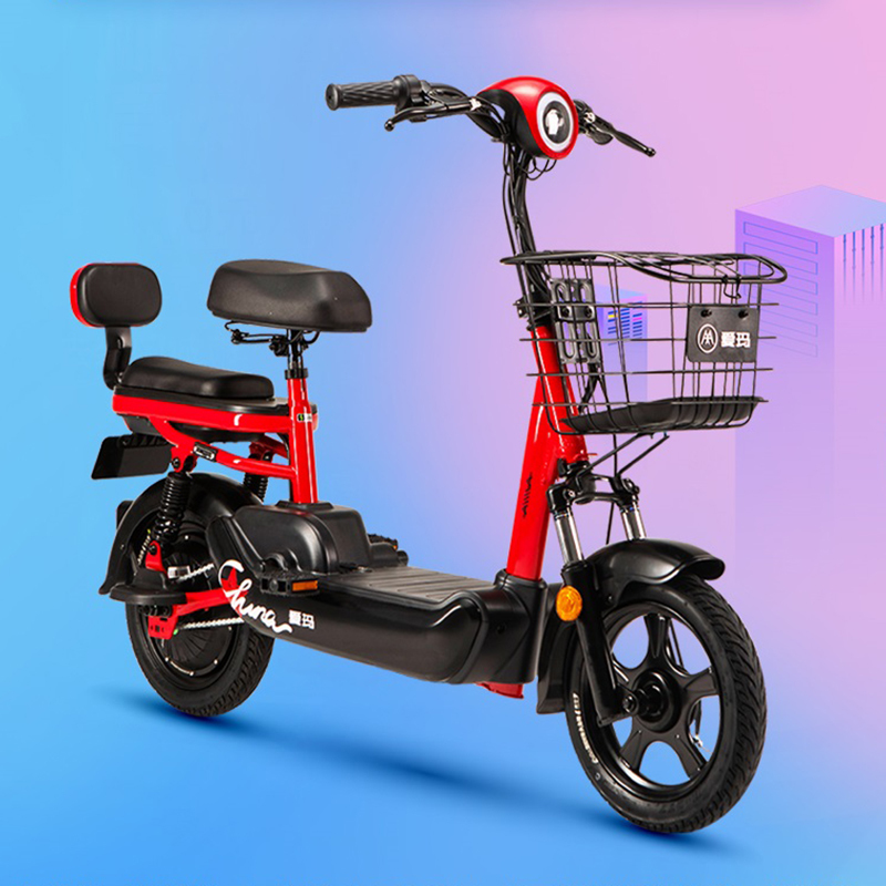 爱玛 tdt1067-13z电动车电动自行车铅酸电池小蜜豆至臻版4812珠光牛油