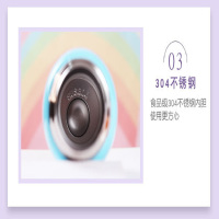 博思源男女孩儿童保温杯带吸管学生三杯盖两用便携卡通水壶水杯-可爱小兔保温杯500ml