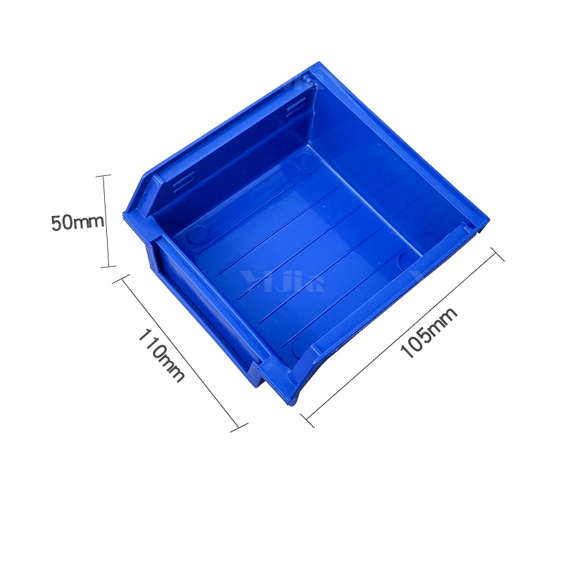 翌嘉YJ4121711 背挂式元件盒壁挂塑料物料盒 蓝色 110*105*50高清大图