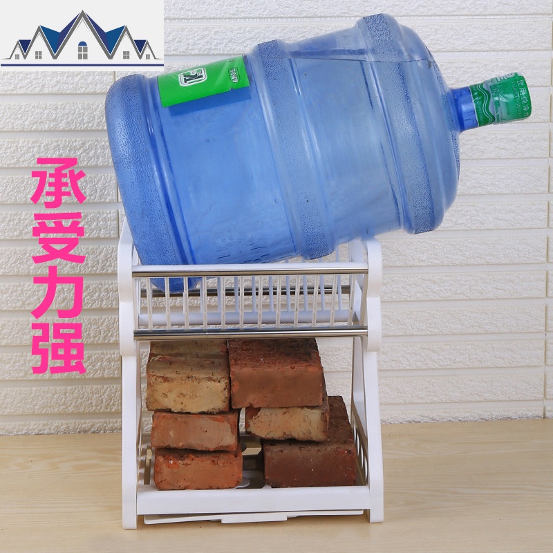 淋水篮碗碟架厨房收纳架家用多功能塑料碗架双层碗盘置物架 三维工匠高清大图
