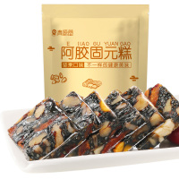 青源堂阿胶糕坚果味即食阿胶片块山东原产阿胶固元膏女性滋补250克