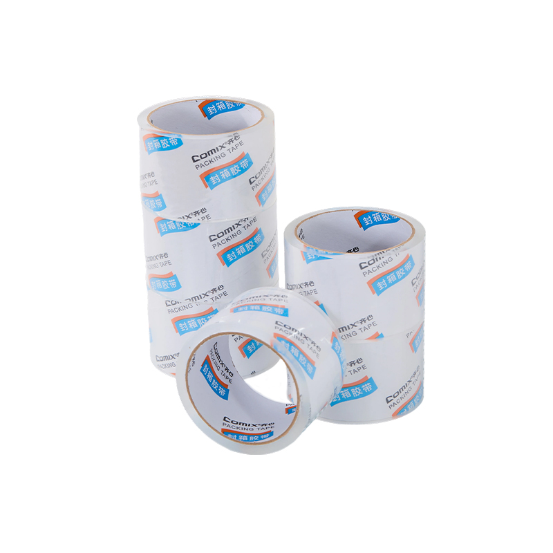 齐心 ZB0039 封箱胶带 60mm*40y*50um 6卷/筒 高透明