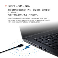 联想ThinkPad X1 YOGA 00CD升级 14英寸翻转触控笔记本电脑(i7-10510U 16G内存 2T固态硬盘 2K高清触控屏 背光键盘 红外摄像头 指纹识别)